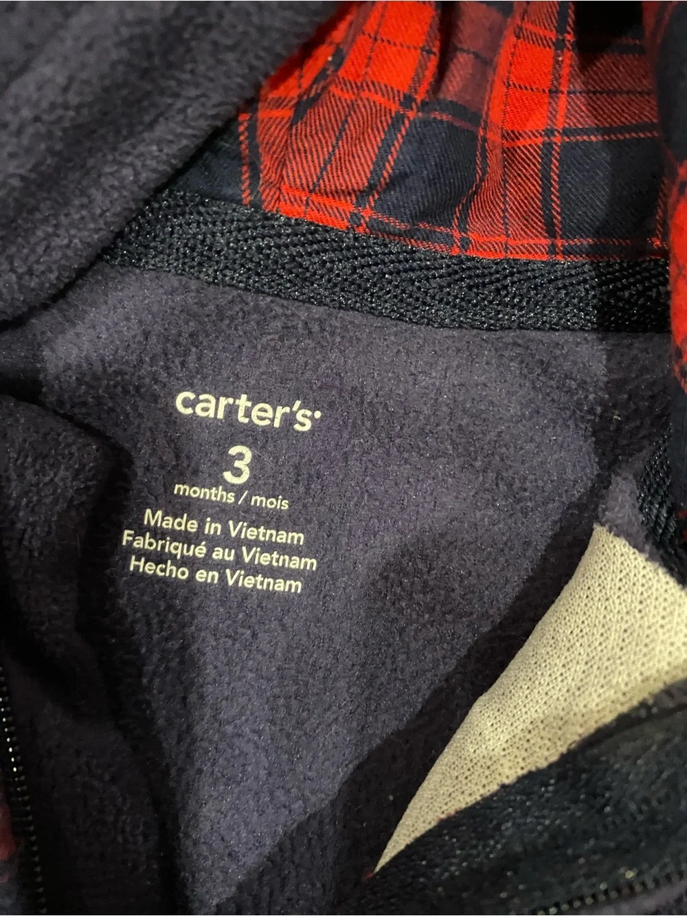 Carter's - set of two warm baby outfits - EUC - size 3 months